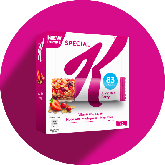 Special K Bars Juicy Red Berry