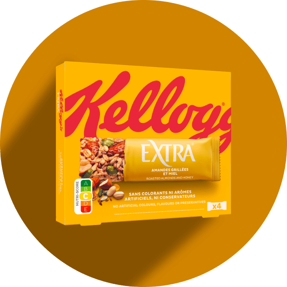 Kellogg's EXTRA Μπάρα Ψημένα Αμύγδαλα και Μέλι