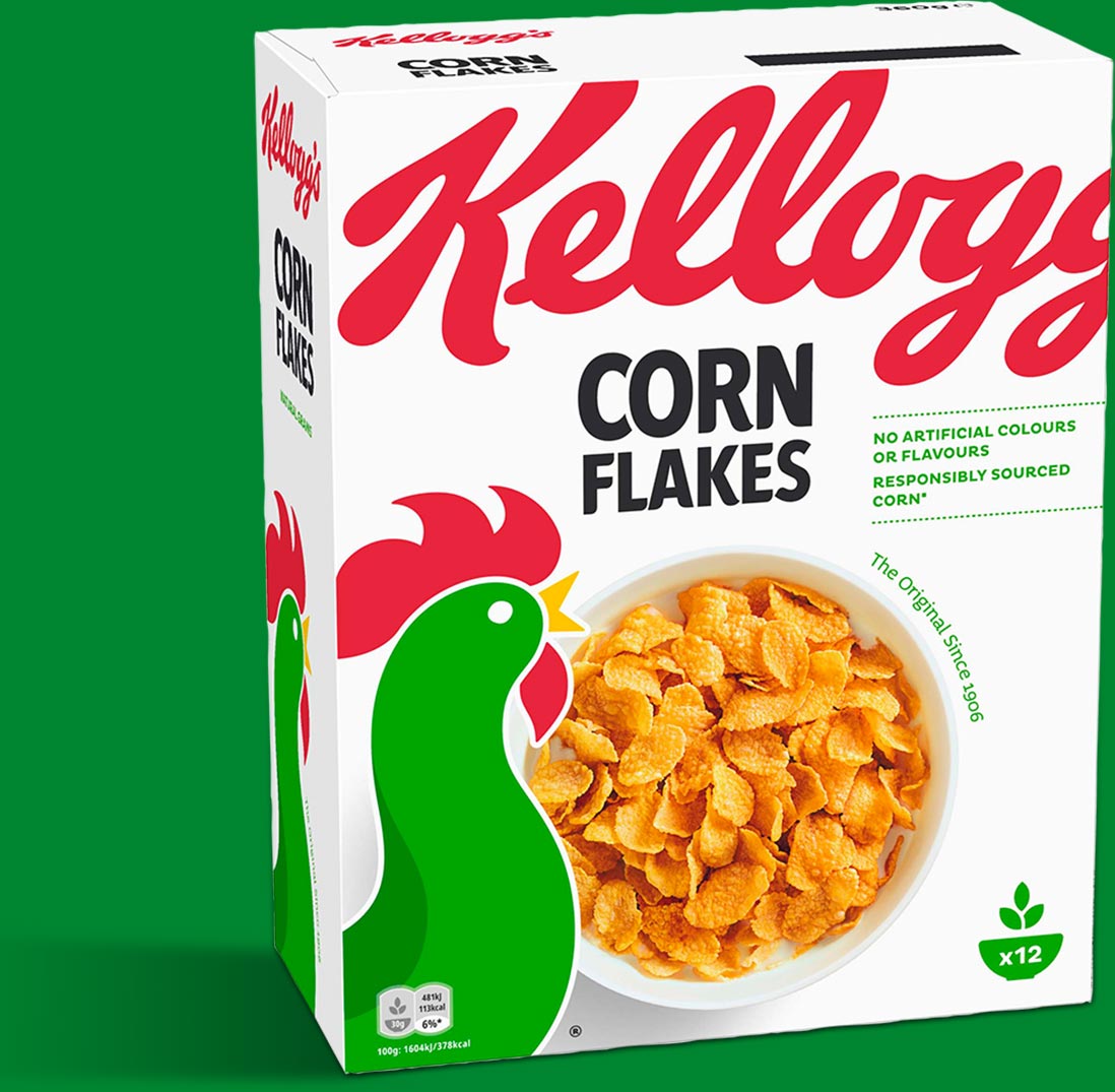 Kellogg's moves to responsibly sourced Corn Flakes